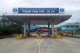 Trạm thu phí IC14. (Nguồn: VEC)