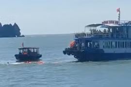 Một du khách tử vong sau vụ va chạm. (Nguồn: Báo Lao Động)