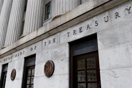 Trụ sở Bộ Tài chính Mỹ tại Washington, DC. (Ảnh: AFP/TTXVN)