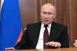 Tổng thống Nga Vladimir Putin. (Nguồn: AFP/TTXVN)