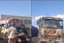 Hiện trường vụ tai nạn. (Nguồn: Kenyans.co.ke)