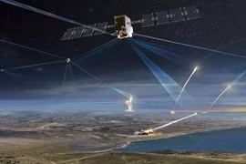 Các vệ tinh có khả năng giám sát hành trình của tên lửa siêu thanh. (Nguồn: Northrop Grumman)