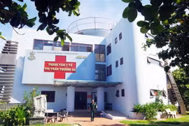 Trung tâm Y tế thị trấn Trường Sa. (Nguồn: TTXVN phát)