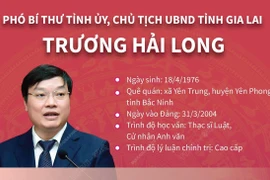 Thông tin về Phó Bí thư Tỉnh ủy, Chủ tịch tỉnh Gia Lai Trương Hải Long.