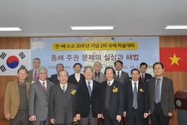 Các đại biểu dự hội thảo. (Ảnh: Anh Nguyên-Việt Cường/Vietnam+)