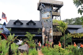 Khu du lịch Quỷ Núi. (Ảnh: Chu Quốc Hùng/Vietnam+)