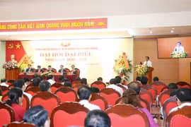 Đại hội đại biểu Đảng bộ Cơ quan Ủy ban Kiểm tra Trung ương, nhiệm kỳ 2020-2025. (Ảnh: Phương Hoa/TTXVN)