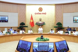 Thủ tướng Nguyễn Xuân Phúc phát biểu. (Ảnh: Thống Nhấtt/TTXVN)