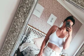 Chiếc quần size 12 của Zara. (Nguồn: The Sun)