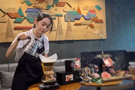 Dòng càphê arabica Đà Lạt mang hương vị đặc biệt vừa được Starbucks giới thiệu ra thị trường. (Ảnh: M.Mai/Vietnam+)