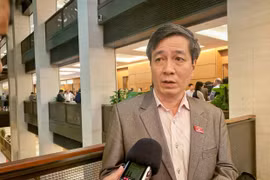 Đại biểu Bùi Thanh Tùng, Ủy viên Ủy ban Khoa học, Công nghệ và Môi trường của Quốc hội. (Ảnh: Xuân Mai/Vietnam+)