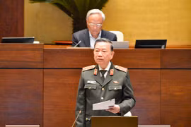 Bộ trưởng Tô Lâm. (Ảnh: CTV/Vietnam+)