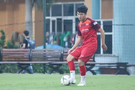 Xuân Trường sẽ sang Hàn Quốc phẫu thuật chấn thương dứt dây chằng chéo trước sau ngày 15/10. (Ảnh: Nguyên An)