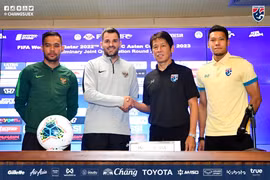 HLV Akira Nishino tự tin tuyển Thái Lan sẽ đánh bại Indonesia ở trận đấu tối 10/9 tại vòng loại hai World Cup 2022. (Ảnh: FAT) 