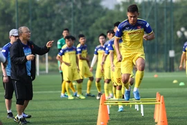 Cầu thủ có thể đánh mất phong độ đỉnh cao nếu không được thi đấu trong khoảng thời gian dài . (Ảnh: Nguyên An/Vietnam+)