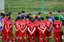 Huấn luyện viên Park Hang-seo gọi 28 cầu thủ lên tuyển U22 Việt Nam cho đợt tập trung vào đầu tháng Bảy tới. (Ảnh: Nguyên An/Vietnam+)