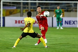 Đội tuyển Việt Nam đang chiếm lợi thế lớn ở vòng loại World Cup 2022. (Ảnh: Hiển Nguyễn/Vietnam+) 