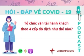 Hỏi đáp COVID-19: Hoạt động vận tải theo 4 cấp độ dịch tổ chức ra sao