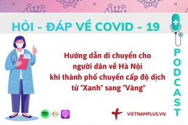 Hỏi đáp COVID-19: Hà Nội chuyển thành vùng Vàng, di chuyển thế nào?