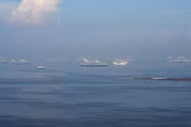 Vùng biển ngoài khơi Philippines. (Ảnh: AFP/TTXVN)