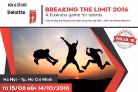Cuộc thi Breaking The Limit sẽ diễn ra từ 15/8 tới 14/10 tại Hà Nội và Thành phố Hồ Chí Minh. (Ảnh: BTC)