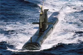 Tập đoàn đóng tàu Naval của Pháp đã ký hợp đồng trị giá 34 tỷ USD để thiết kế và đóng 12 tàu ngầm tấn công cho lực lượng hải quân Australia. Ảnh mih họa. (Nguồn: abc.net.au)