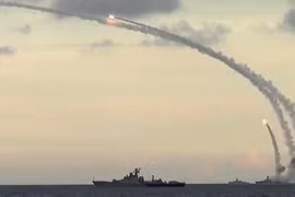 Nga đang triển khai 2 tàu chiến trang bị tên lửa hành trình Kalibr tới Địa Trung Hải. (Nguồn: missiledefenseadvocacy.org)