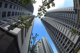 Một khu đô thị mới tại phía Tây Hà Nội. (Ảnh: Ngọc Hà/TTXVN)