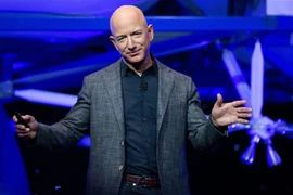 Tỷ phú Jeff Bezos. (Ảnh: AFP/TTXVN)