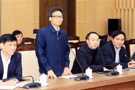 Phó Thủ tướng Vũ Đức Đam phát biểu chỉ đạo. (Ảnh: Hoàng Hùng/TTXVN)