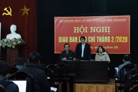 Quang cảnh Hội nghị. (Ảnh: Mạnh Minh/TTXVN)