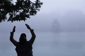 Các tỉnh phía Bắc sáng sớm có sương mù, trời rét về đêm và sáng. Ảnh minh họa. (Ảnh: Lâm Khánh/TTXVN)