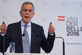 Ông Alexander van der Bellen. (Nguồn: kurier.at)
