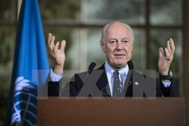 Đặc phái viên Liên hợp quốc về Syria Staffan de Mistura. (Nguồn: AFP/TTXVN)