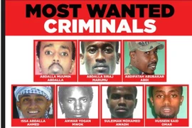 Các đối tượng khủng bố bị truy nã. (Nguồn: BBC)