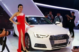 Mẫu xe A4 hoàn toàn mới. (Ảnh: Văn Xuyên/Vietnam+)