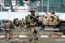 Lực lượng an ninh Afghanistan. (Ảnh: AFP/TTXVN)