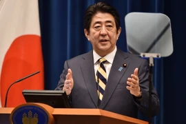 Thủ tướng Nhật Bản Shinzo Abe. (Nguồn: AFP/TTXVN)