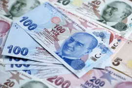Đồng Lira của Thổ Nhĩ Kỳ. (Nguồn: English.alarabiya.net)