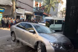 Hiện trường vụ tại nạn. (Ảnh: CTV)