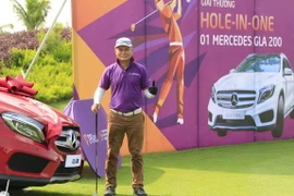 Đường Ngọc Dương nhận giải thưởng lớn. (Nguồn: Ban tổ chức)