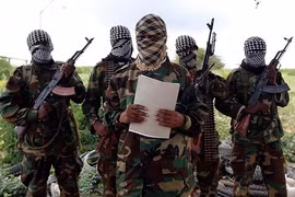 Thành viên nhóm phiến quân Hồi giáo al-Shabaab. (Nguồn: cfr.org) 