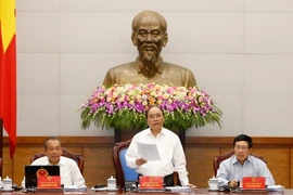 Thủ tướng Nguyễn Xuân Phúc phát biểu. (Ảnh: Thống Nhất/TTXVN)