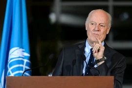 Đặc phái viên Liên hợp quốc về Syria Staffan de Mistura. (Nguồn: AFP/TTXVN)