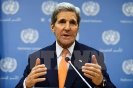Ngoại trưởng Mỹ John Kerry. (Nguồn: THX/TTXVN)