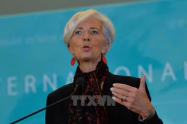 Tổng Giám đốc IMF Christine Lagarde. (Nguồn: THX/TTXVN)