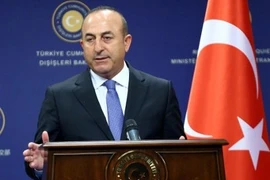 Bộ trưởng Ngoại giao Thổ Nhĩ Kỳ Mevlut Cavusoglu. (Nguồn: AFP)