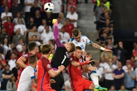 Tuyển Anh tự làm khó mình sau trận hòa Slovakia. (Nguồn: AFP/TTXVN)