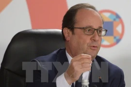 Tổng thống Pháp Francois Hollande. (Nguồn: AFP/TTXVN)