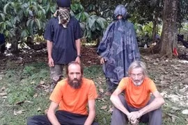 Con tin người Na Uy Kjartan Sekkingstad (trái) bị nhóm phiến quân Abu Sayyaf bắt cóc. (Nguồn: Reuters)